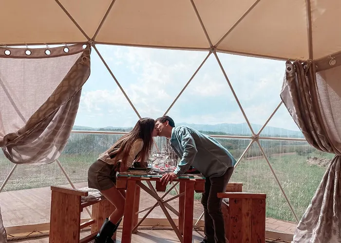 Οργανωμένο κάμπινγκ Cupola Geodetica Paganico (Grosseto)